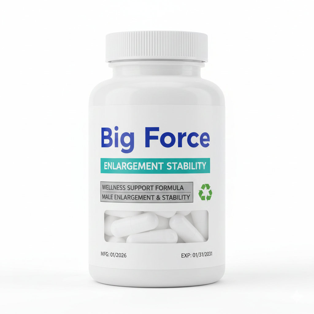 Big Force Supplement Bottle